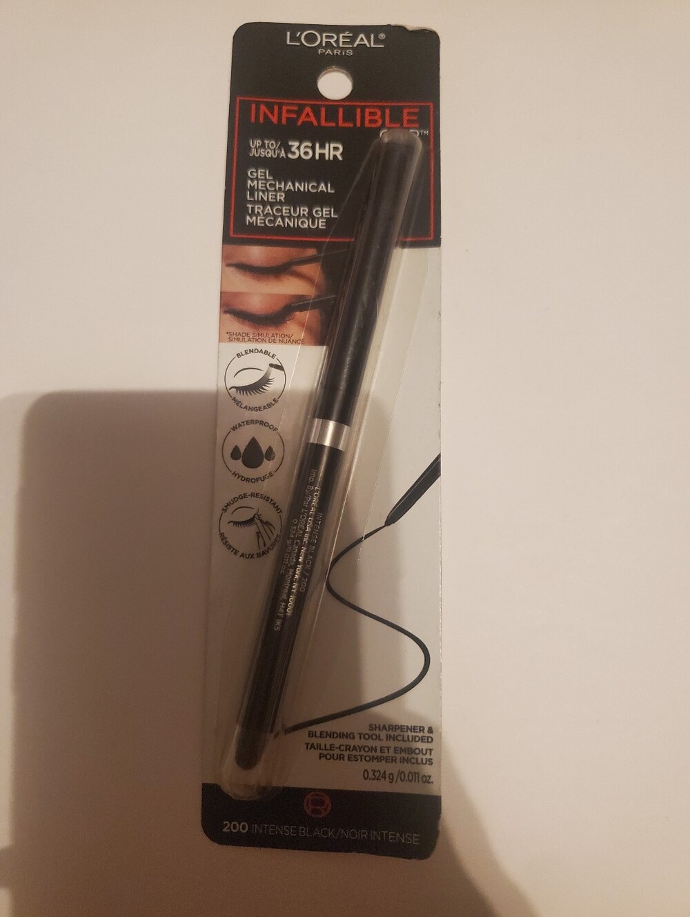L'Oreal Infallible Gel Mechanical Liner - Intense Black